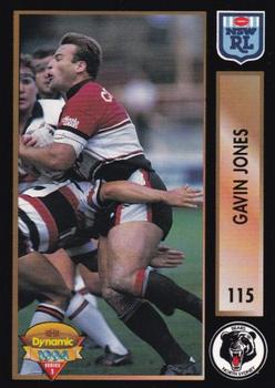 1994 Dynamic Rugby League Series 1 #115 Gavin Jones Front